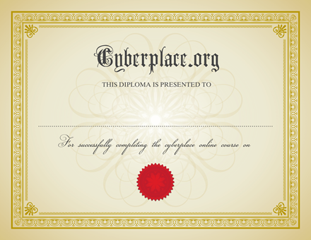Official Completion Certification